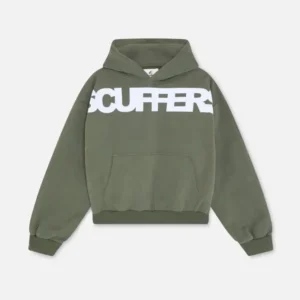 Oversized Couture Club Typo Hoodie – Royal Blue