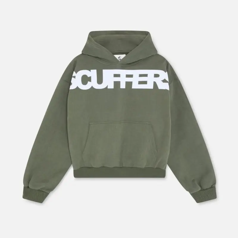 Oversized Couture Club Typo Hoodie – Royal Blue