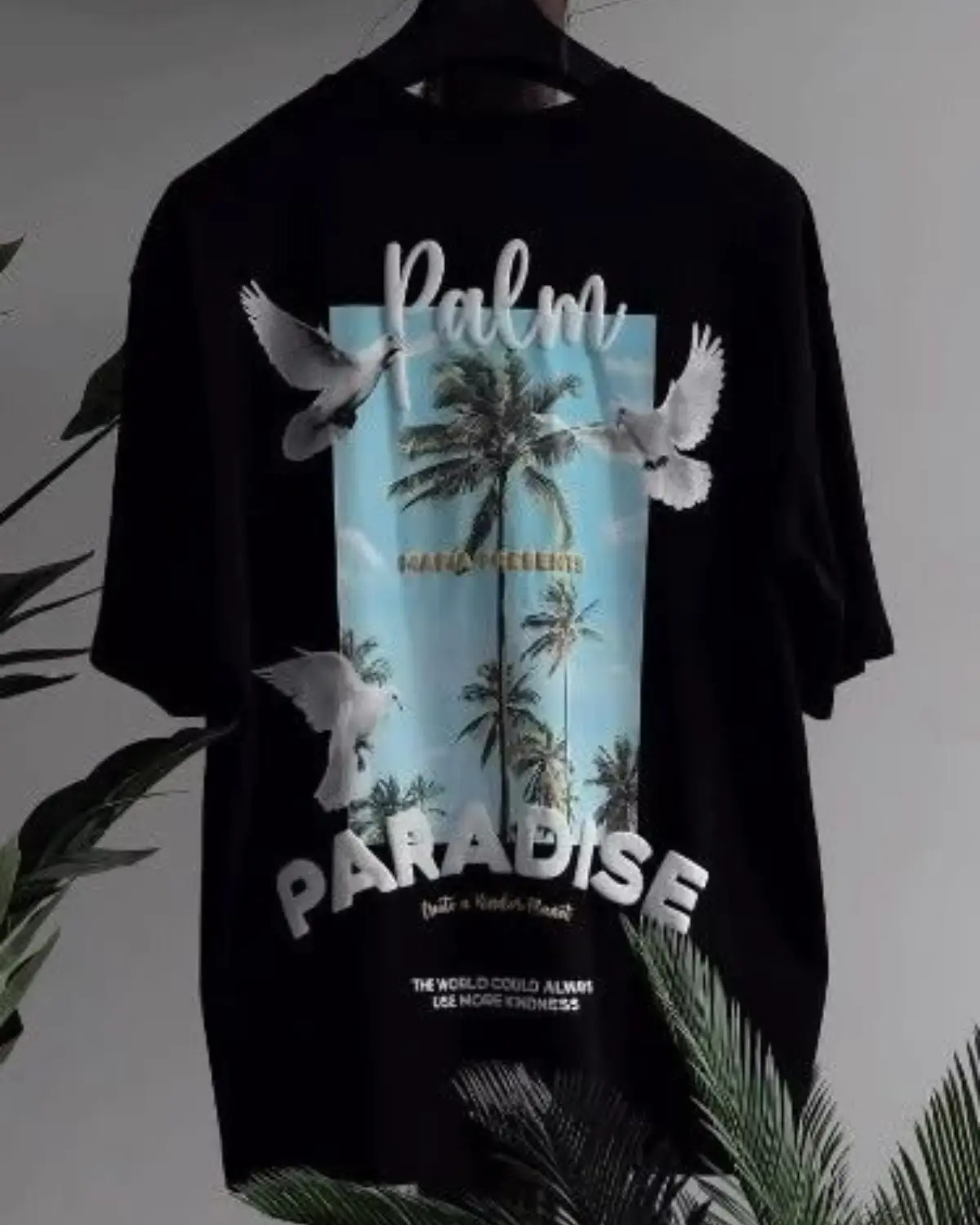 Fear Oversized Graphic Tee - Image 4